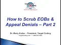 Target Coding How to Scrub EOBs Appeal Denials 2