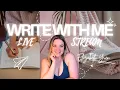 WRITE WITH ME LIVE 90-Minute Deep Focus Session