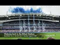 Manchester City - the first home game of 2021-22 season and fireworks for fans returning