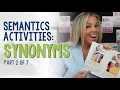 Language Structures Understanding Semantics Part 2 Synonyms