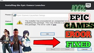Installer has encountered an unexpected error 2503 fix - How to fix error code 2503 and 2502 EPIC