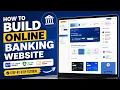 How to Create an Online Banking Website with PHP Full Banking System Tutorial