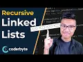 Recursive Linked List from Scratch