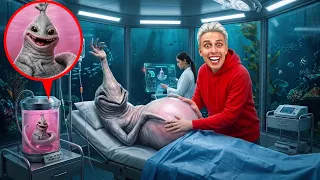 СРОЧНО! HAND SEA MONSTER РОДИЛА МАЛЫША В 3:00 НОЧИ!
