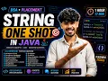 Java String Complete One Shot DSA Placement Interview Questions All Concepts in 1 Hour
