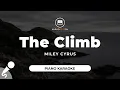 Download Lagu The Climb - Miley Cyrus (Piano Karaoke)