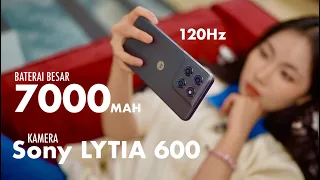 Baterai 7000mAh & Kamera Sensor Sony LYTIA 600! moto g77 Power