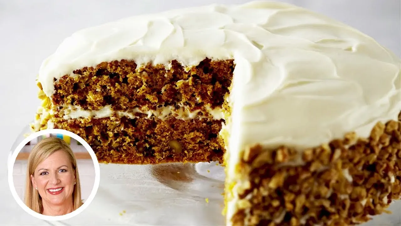 Light and moist carrot cake recipe