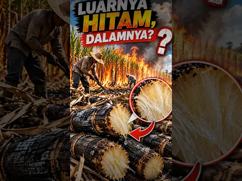 Mengapa Tebu Dibakar Sebelum Dipanen?