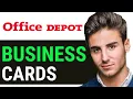 UPDATED 2025 How to Sign Up for Office Depot Business Cards