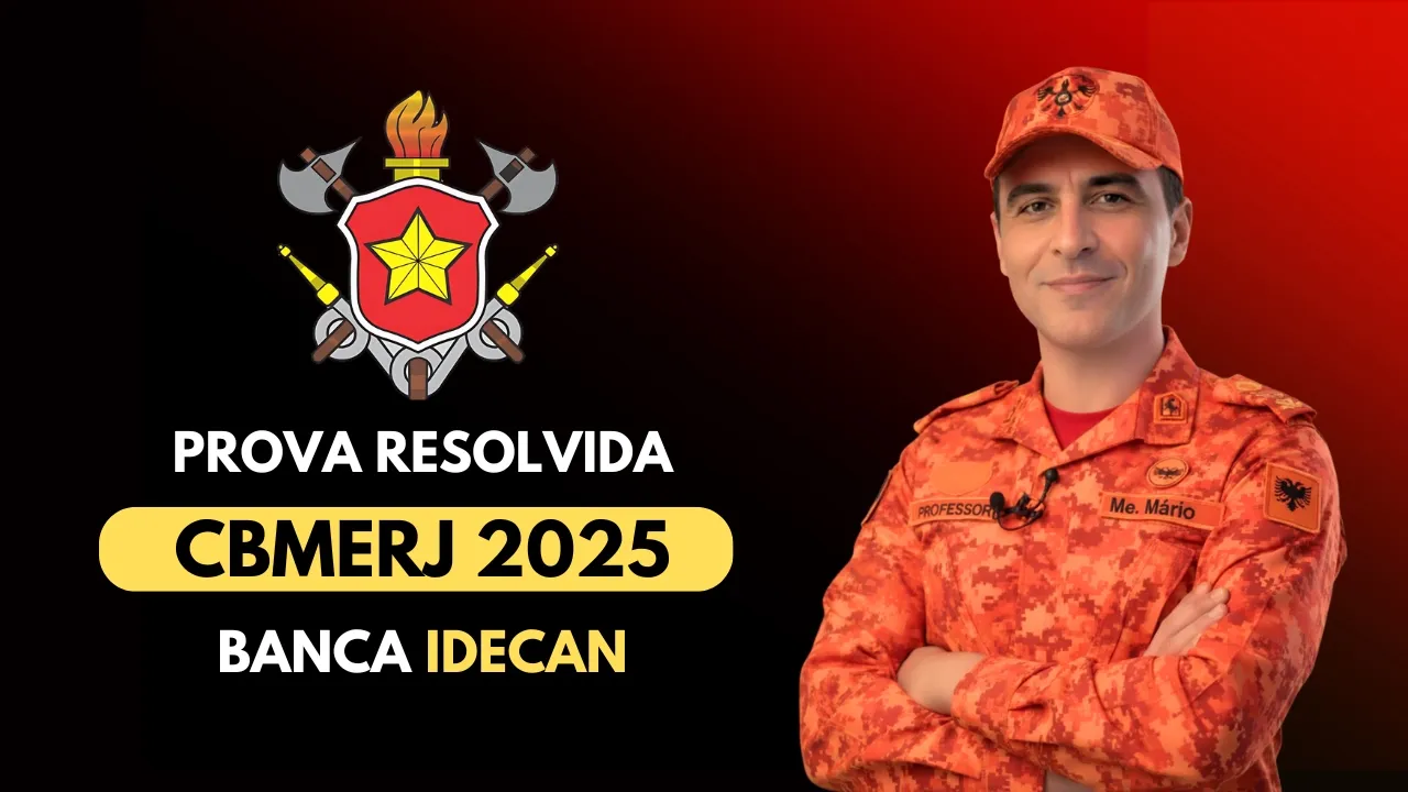 CONCURSO CBMERJ 2025 - PROVA RESOLVIDA - PORTUGUÊS (IDECAN)
