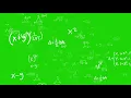 Popular maths solving meme Green screen Free