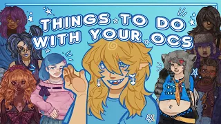 25 FUN THINGS TO DO WITH YOUR OCS speedpaint tutorial