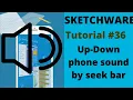 Sketchware Up-Down phone sound by seek bar tutorial