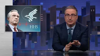 RFK Jr HHS Last Week Tonight with John Oliver HBO
