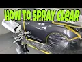 Car Painting How to Spray Clearcoat