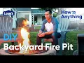 How To DIY a Backyard Fire Pit How To Anything
