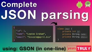 JSON Parsing Gson Android