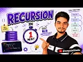 Recursion Explained in 60 Seconds DSA for Beginners Hindi 2026
