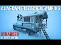 Download Lagu Riding Out an Epic 50mph Alaskan Blizzard in my Cozy Homemade Truck Camper | Stranded in Deep Snow