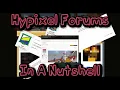 Hypixel Forums In A Nutshell