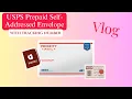 USPS Prepaid Envelope with Tracking Number for Passport Applications