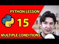 Multiple Conditions in if Elif Statement in Python