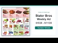 Stater Bros Weekly Ad 26 - 26 Top Deals