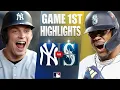 Highlights del 1er juego New York Yankees vs Seattle Mariners 11 de agosto de 2026 - MLB