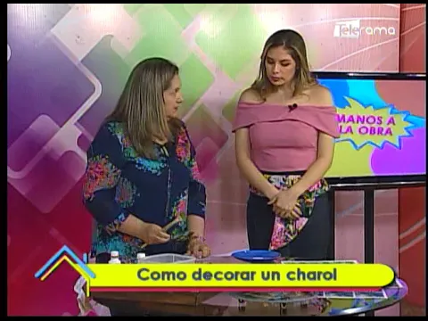 Cómo decorar un charol