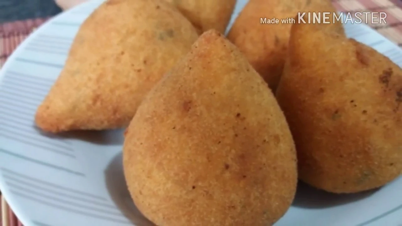 COXINHA COM MASSA DE MILHO VERDE!!! RECEITINHAS COM AMOR