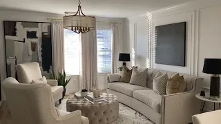 Beautiful LIZ Linen Curtains In This Cozy Corner
