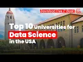 Top 10 Universities for Data Science in the USA