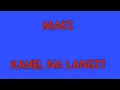 Download Lagu Maki - Kahel Na Langit
