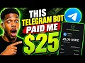 THIS TELEGRAM BOT PAID ME 25 PAYMENT PROOF 2026