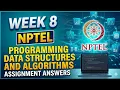 Programming Data Structures and algorithms using python week8 NPTEl