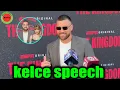 Download Lagu Travis Kelce gives touching speech about girlfriend Taylor Swift at 'The Kingdom' premiere
