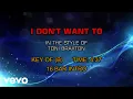 Download Lagu Toni Braxton - I Don't Want To (Karaoke)