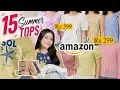 15 Tops from Amazon Under 699 Cute Trendy Tops from Amazon Amazon Tops Haul 2026 Renigraphy