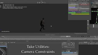 MotionBuilder Python Tools - Take Utilities Camera Tools