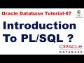 Introduction to Oracle Database Tutorial interview question