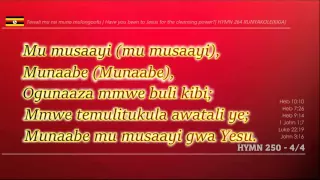 hymn 250 tewali mu nsi muno mulongofu luganda church of uganda