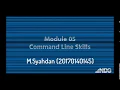 Module 5 - Command Line Skills