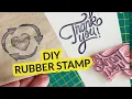 DIY Rubber Stamps - Easy packaging stamps