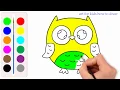 How to Draw Owl For Kids Owl coloring Pages Super Coloring Pages For Kids
