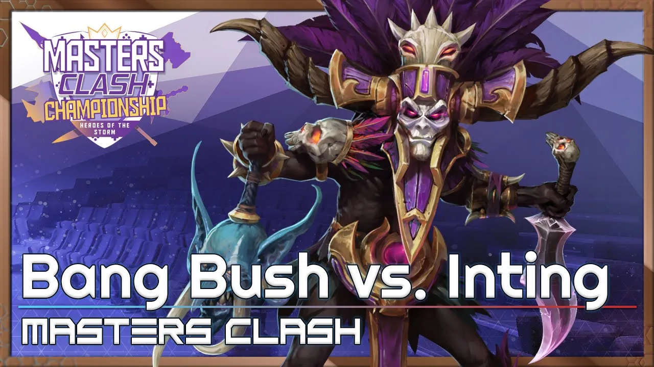 Bang Bush vs. Inting for Ruby - Masters Clash - Heroes of the Storm 2022