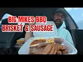 Big Mike s BBQ Smokehouse Brisket Sausage Plate in Houma LA Full Review