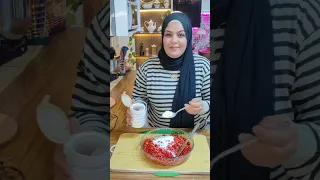 هريسه الشطه بأنجح طريقه حوريه المطبخ 