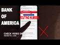 Bank of America Routing Number - Where Is It