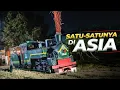 Download Lagu NAIK LOKOMOTIF UAP LANGKA PENARIK KERETA TEBU PG REJOSARI MAGETAN